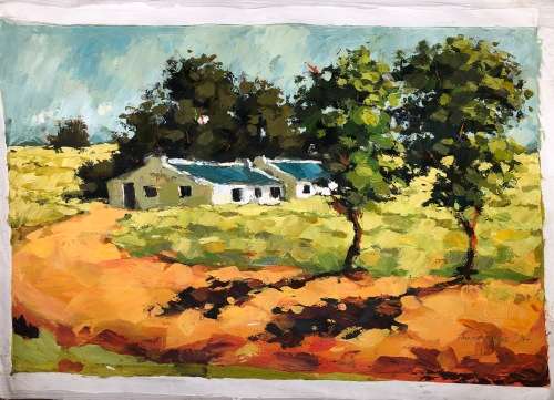 VERY NICELY DONE, JUNIOR  FUNGAI ON CANVAS.